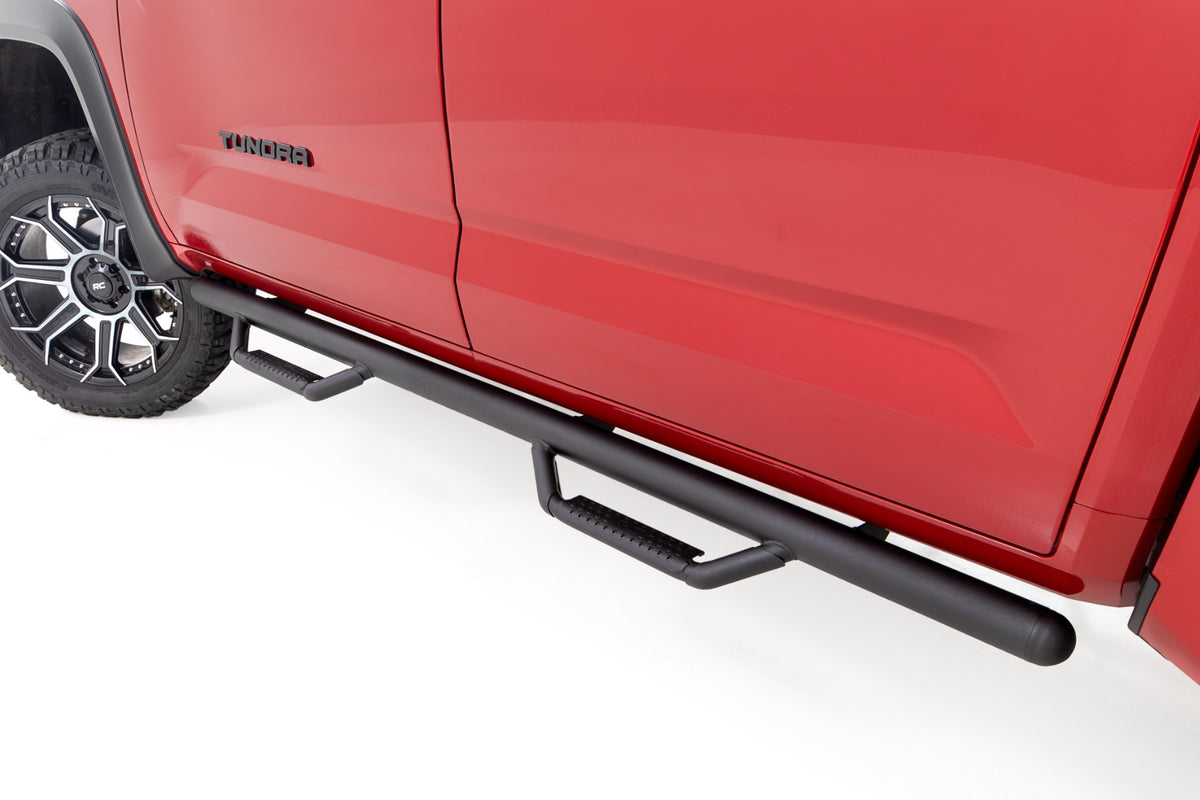 Rough Country  Nerf Steps | Cab Length | Crew Max | Toyota Tundra 2WD/4WD (2022-2026)