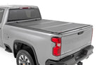 Rough Country  Hard Tri-Fold Flip Up Bed Cover | 6'9" Bed | Chevy/GMC  Silverado/Sierra 2500HD/3500HD (20-26)