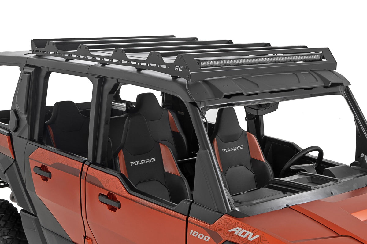 Rough Country  Roof Rack | 40" Spectrum Series Single Row | Polaris XPEDITION ADV 5