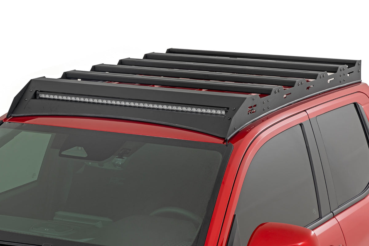 Rough Country  Roof Rack | 40" Black LED | Toyota Tacoma 2WD/4WD (2024-2026)