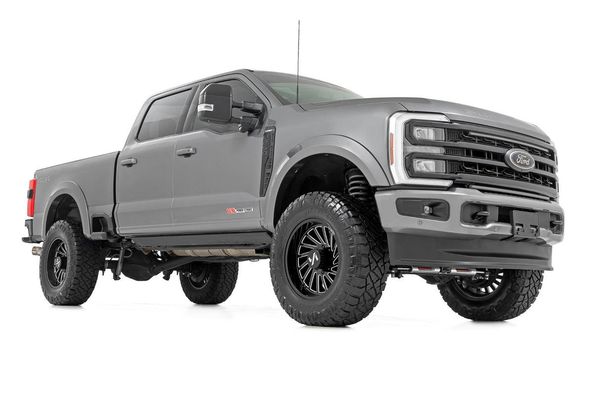 Rough Country Sport Fender Flares | E9 Argon Blue | Ford F-250/F-350 Super Duty (23-26)