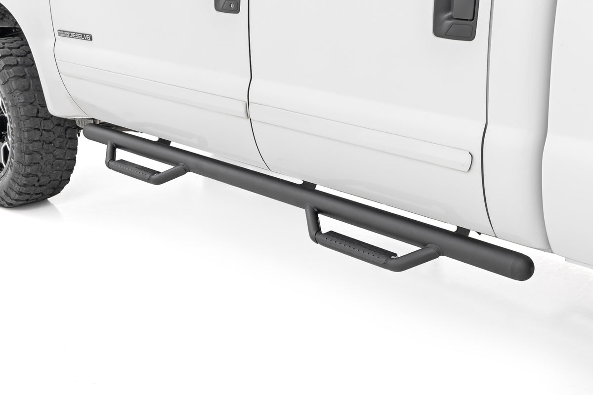 Rough Country  Nerf Steps | Cab Length | Crew Cab | Ford F-250/F-350 Super Duty (99-16)