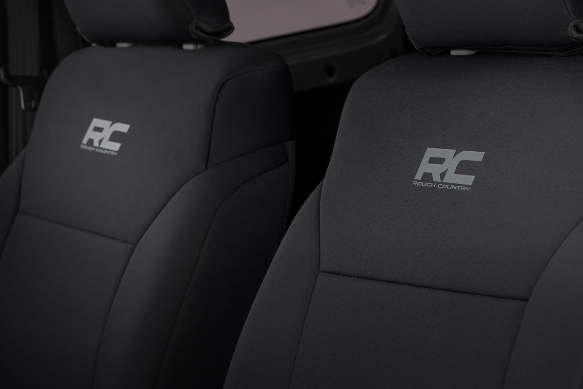 Rough Country Seat Covers | Front & Rear | Suzuki Jimny (5-Door) (2018-2025)