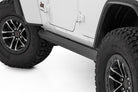 Rough Country Power Running Boards | 4 Door | Jeep Wrangler JL (2018-2026)