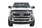 Rough Country Hood Protector | Gloss Black | Ford Super Duty (2017-2022)