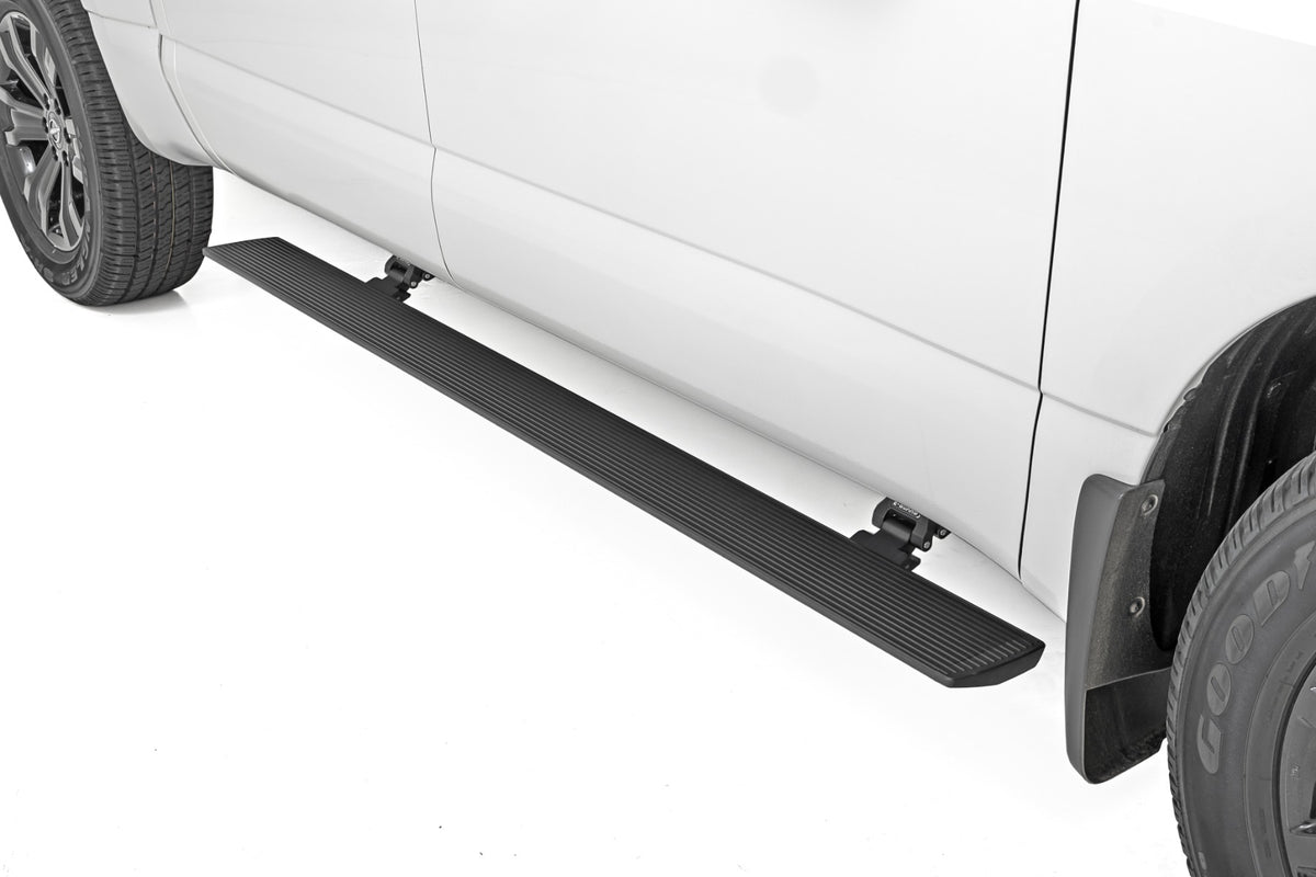 Rough Country  Power Running Boards | Dual Electric Motor | Nissan Titan 2WD/4WD (2017-2024)