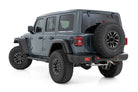 Rough Country Nerf Steps | 3-Inch Tube | 4 Door | Jeep Wrangler Unlimited 2WD/4WD (2018-2026)