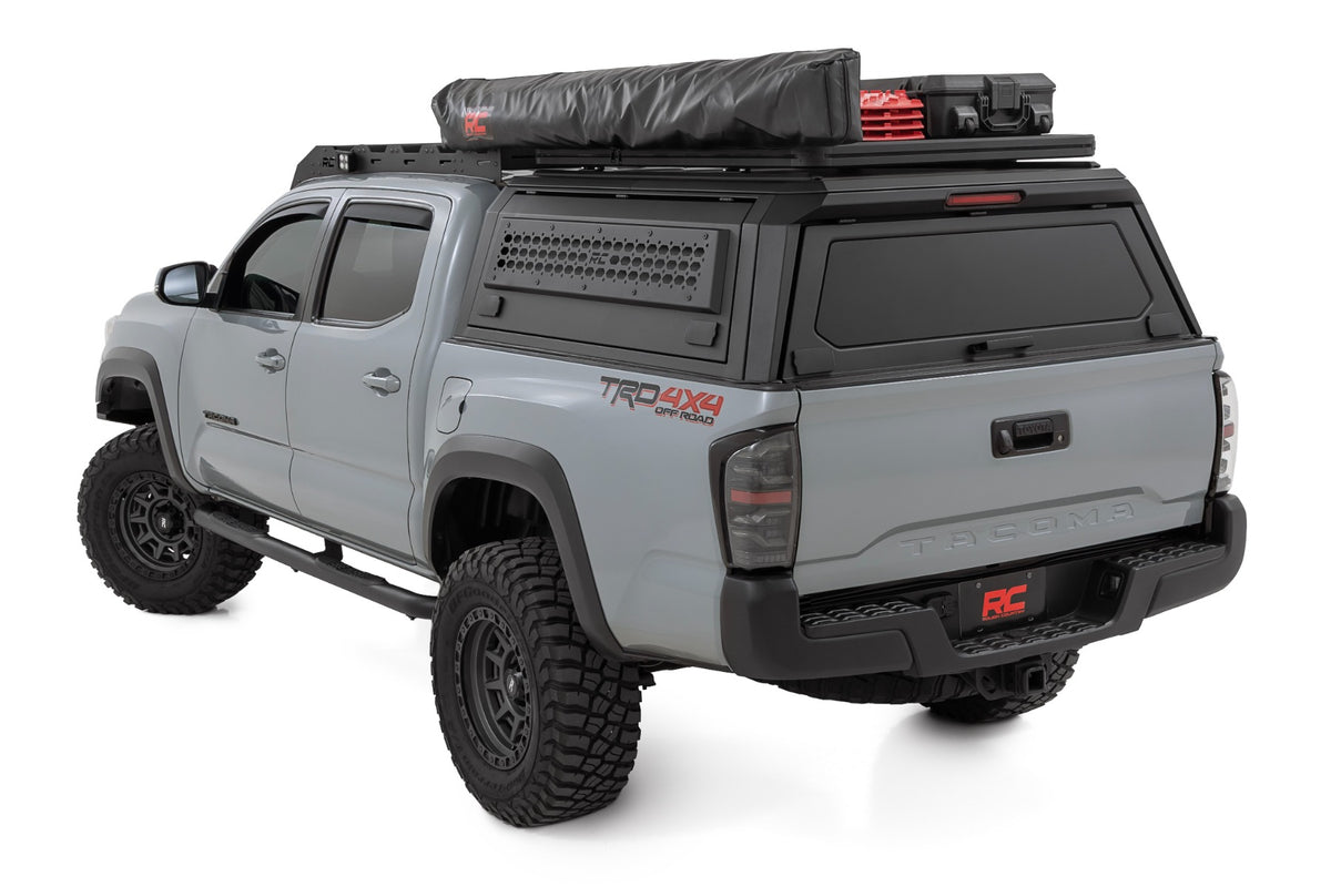 Rough Country Nerf Steps | 3-Inch Tube | Double Cab | Toyota Tacoma 2WD/4WD (2005-2023)