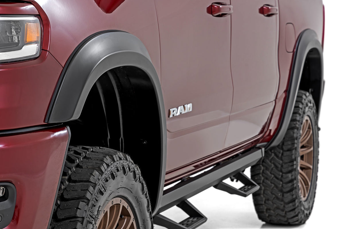 Rough Country Sport Fender Flares | PG9 Serrano Green | Ram 1500 2WD/4WD (2025-2026)