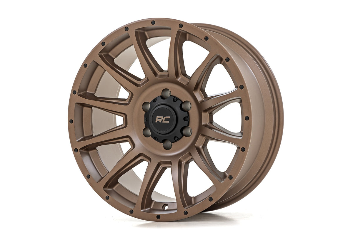 Rough Country  Rough Country   90 Series Wheel | One-Piece | Bronze | 18x9 | 5x5 | -12mm