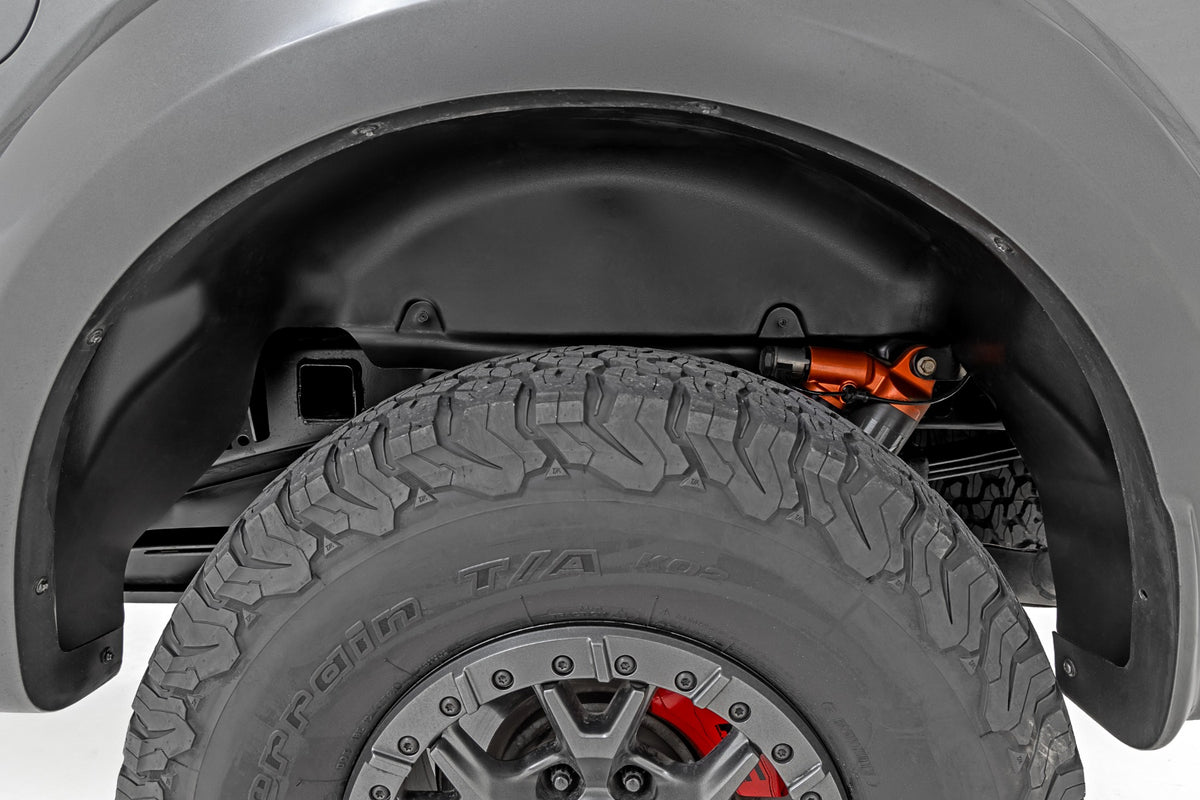 Rough Country Rear Wheel Well Liners | Ford F-150 Raptor 4WD (2017-2020)