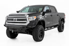 Rough Country Nerf Steps | 3-Inch Tube | CrewMax | Toyota Tundra 4WD/2WD (2007-2021)