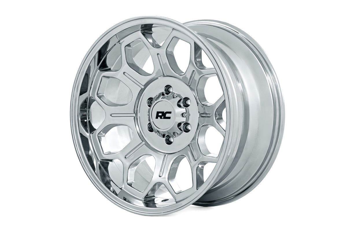 Rough Country  77 Series Wheel | One-Piece | Chrome | 20x9 | 6x135 | +18mm