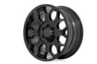 Rough Country  77 Series Wheel | One-Piece | Semi Gloss Black | 20x10 | 6x135 | -25mm