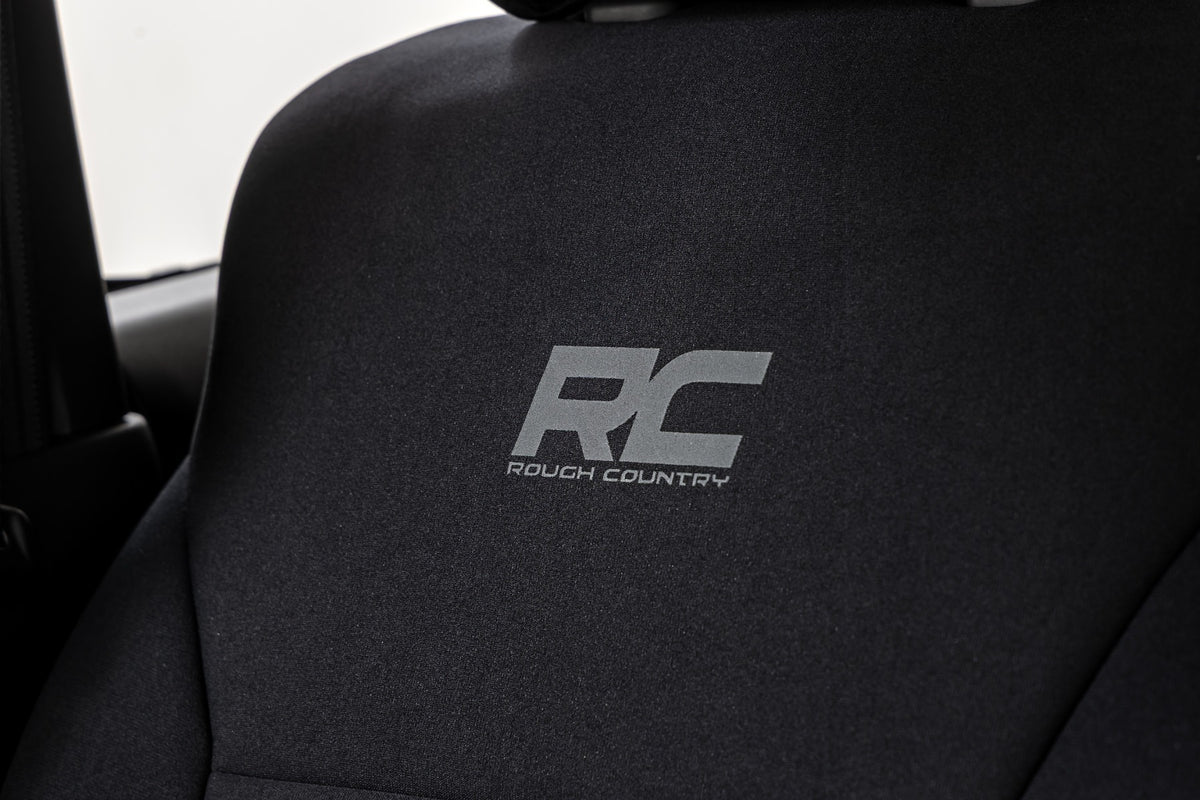 Rough Country Seat Covers | Front & Rear | Suzuki Jimny (5-Door) (2018-2025)