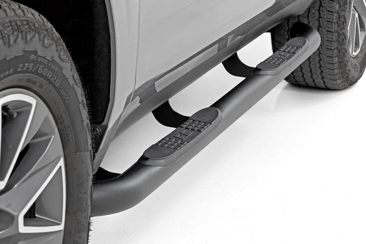 Rough Country Nerf Steps | 3-Inch Tube | Chevy/GMC Tahoe/Yukon (21-26)