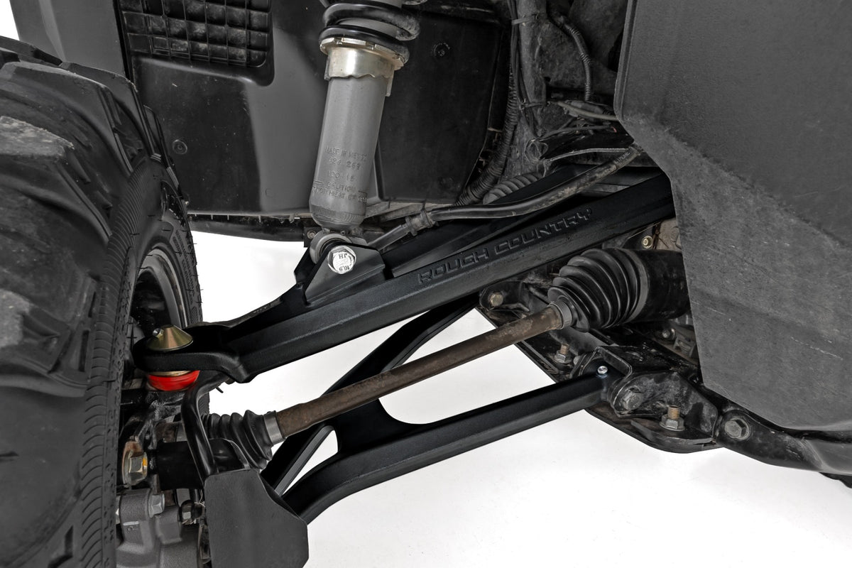 Rough Country Aluminum Control Arms | High Clearance w/ 2" Forward Offset | Honda Pioneer 1000-5