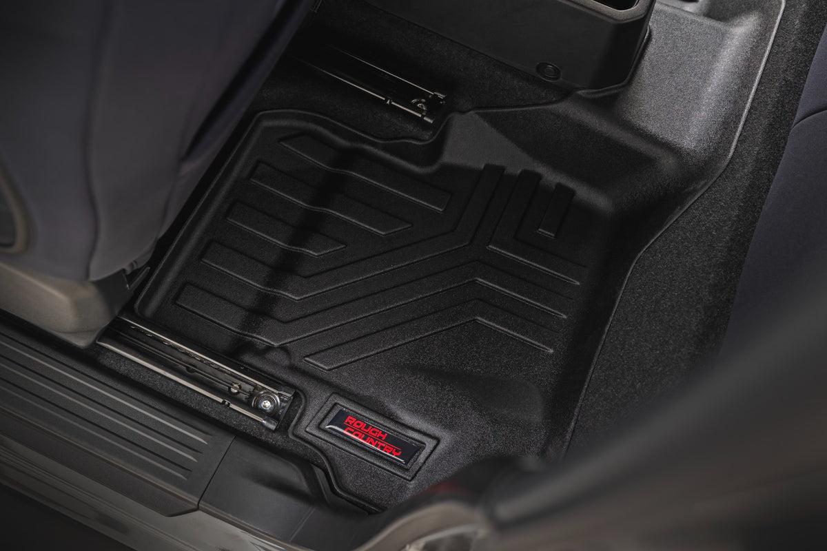 Rough Country Sure-Fit Floor Mats | Front & Rear | Suzuki Jimny 3-Door (2018-2026)