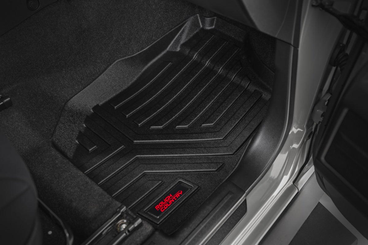 Rough Country Sure-Fit Floor Mats | Front & Rear | Suzuki Jimny 3-Door (2018-2026)