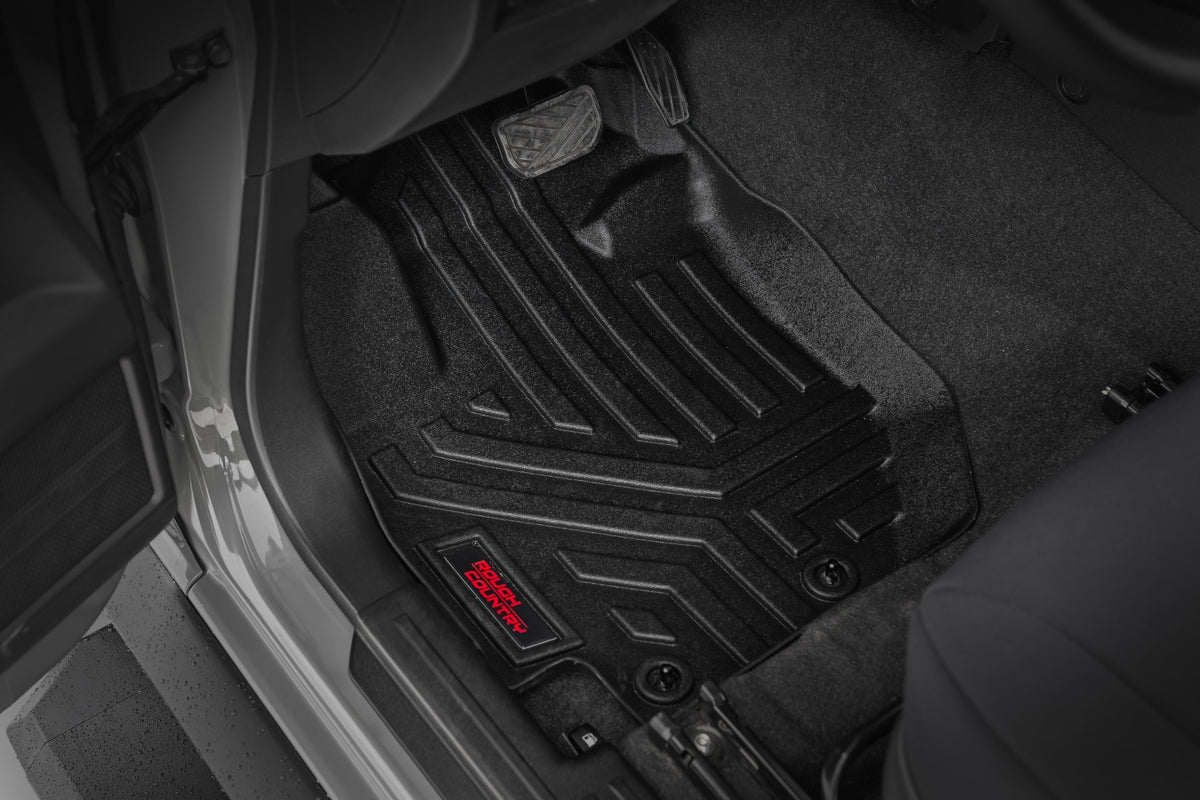 Rough Country Sure-Fit Floor Mats | Front & Rear | Suzuki Jimny 3-Door (2018-2026)
