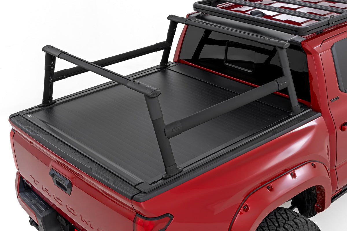 Rough Country Bed Rack | T-Slot Compatible | Aluminum | Toyota Tacoma 2WD/4WD (2024-2026)