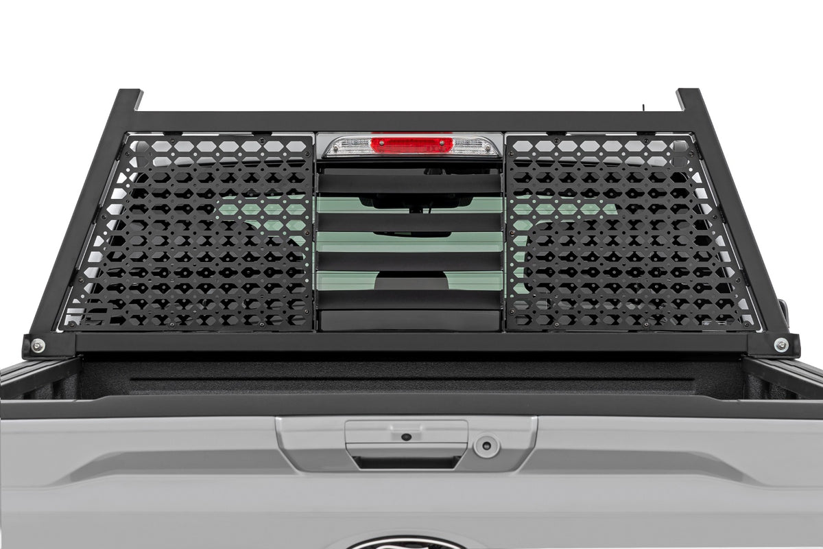 Rough Country Headache Rack | Molle | No Light | Ford F-150 2WD/4WD (2015-2026)