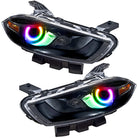 Oracle 13-16 Dodge Dart SMD HL - Black - Halogen - ColorSHIFT w/ 2.0 Controller