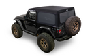 Bestop 18-26 Jeep Wrangler JL 2-Door Supertop Glide (Squareback Black Diamond)