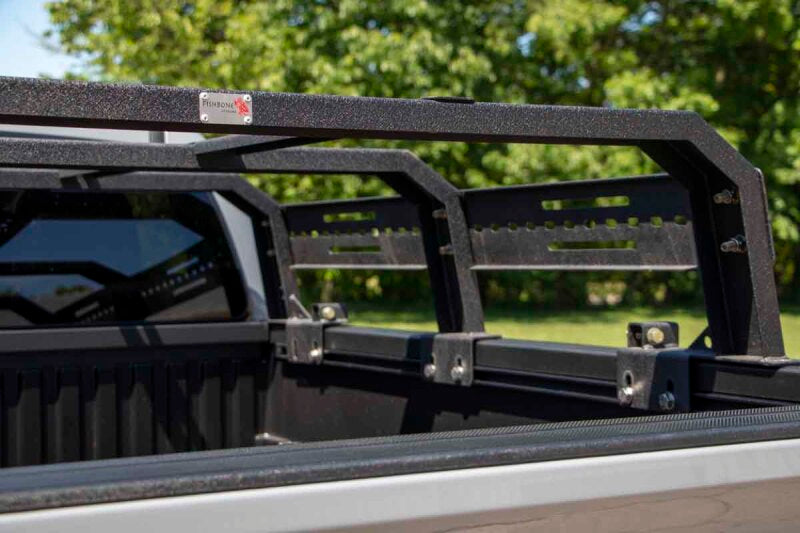 Fishbone Offroad 05-22 Toyota Tundra Bed Rack 74In Bed Tackle Rack