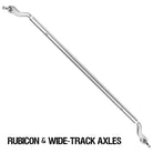 Rock Krawler 2018+ Jeep Wrangler (JL/JLU/JT Rubicon & Wide Track Axles) Pro-X Tie Rod - Front
