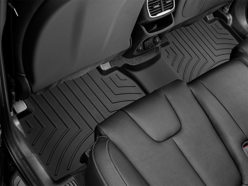 WeatherTech 2019-2020 Hyundai Santa Fe Rear FloorLiner HP - Black