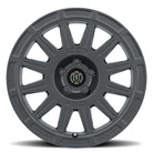 ICON Ricochet 15x7 5x100 15mm Offset 4.6in BS 56.1mm Bore Satin Black Wheel
