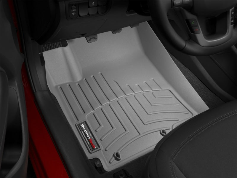 WeatherTech 12+ Kia Rio Front FloorLiner - Grey
