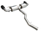 AWE 19-23 BMW 330i / 21-23 BMW 430i Base G2X Touring (Excl. Conv) Axle-Back Exhaust - Diamond Black