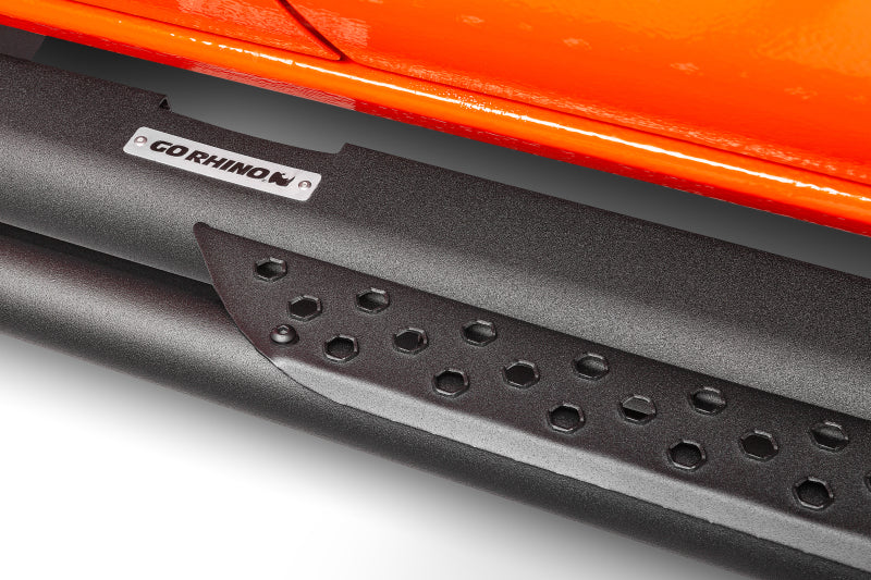 Go Rhino Dominator Xtreme DT Side Steps - Tex Blk - 57in. (Boards ONLY/Brackets Req.)