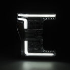 AlphaRex 17-19 Ford F-250/350/450/550 Super Duty NOVA-Series LED Proj Headlights Chrome w/SS & SBDRL