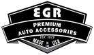 EGR 2019 Chevy 1500 Crew Cab In-Channel Window Visors - Dark Smoke