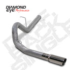 Diamond Eye KIT 4in DPF-BACK Single AL: 11-12 CHEVY 6.6L 2500/350