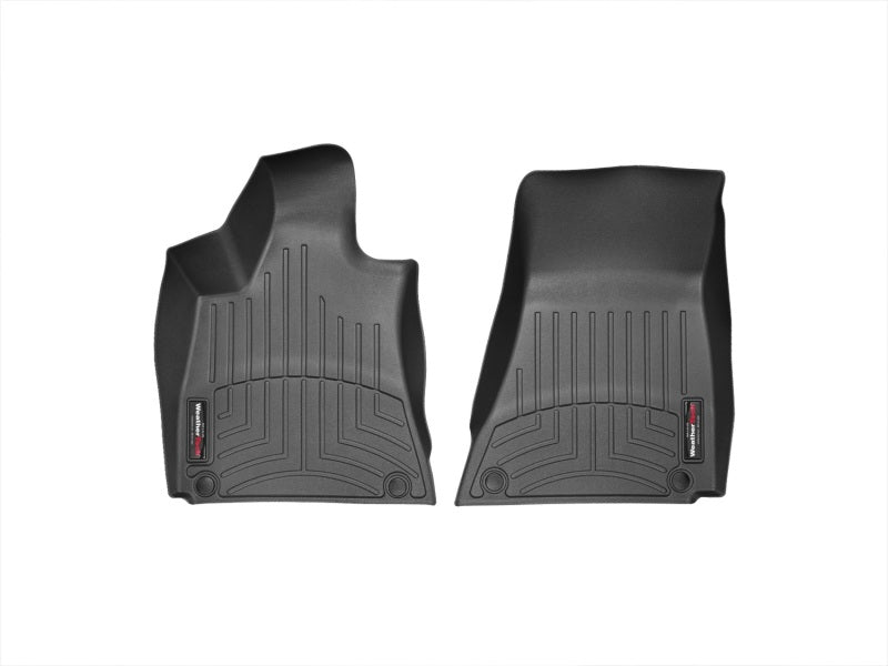WeatherTech 14+ Maserati Quatroporte Front FloorLiner - Black