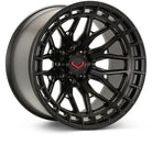 Vossen LCX-02 20x10 - 8x180 - ET18 - Super Deep - 124.3 - Satin Black Wheel