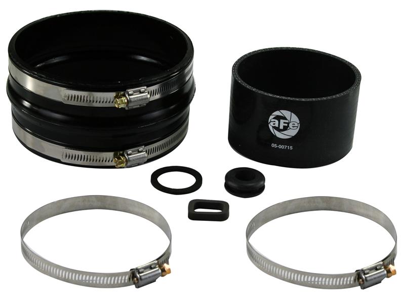 aFe Magnum FORCE Cold Air Intake System Spare Parts Kit (3in ID x 2in L) Straight Coupler - Black