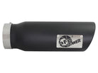 aFe Diesel Exhaust Tip Bolt On Black 4in Inlet x 5in Outlet x 15in