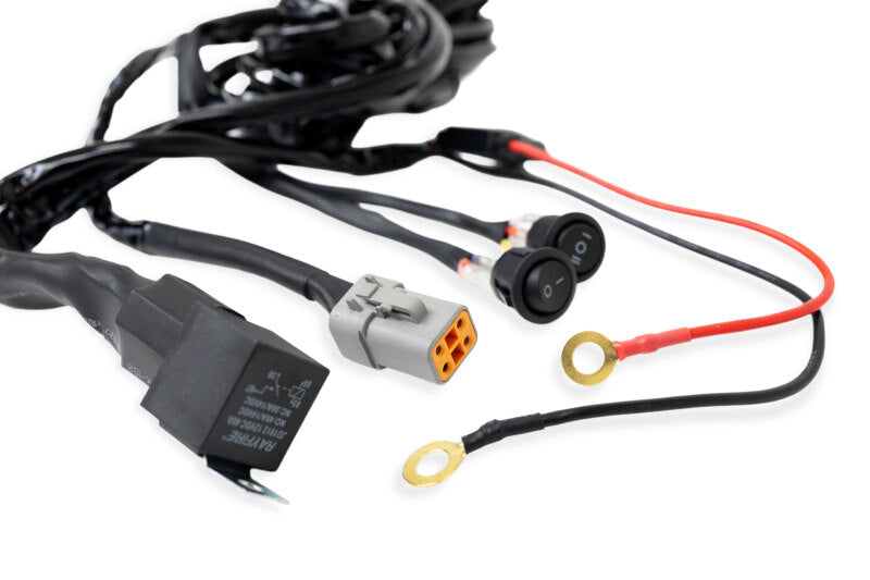 DV8 Offroad 40 AMP DTP 4-Pin Halo Light Harness