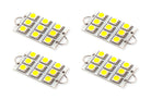 Diode Dynamics 44mm SML9 LED Bulb - Cool - White Set of 4