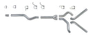 Diamond Eye KIT 4in Catback MFLR RPLCMENT PIPE DUAL SS: 2006-2007.5 CHEVY/GMC 6.6L 2500/3500