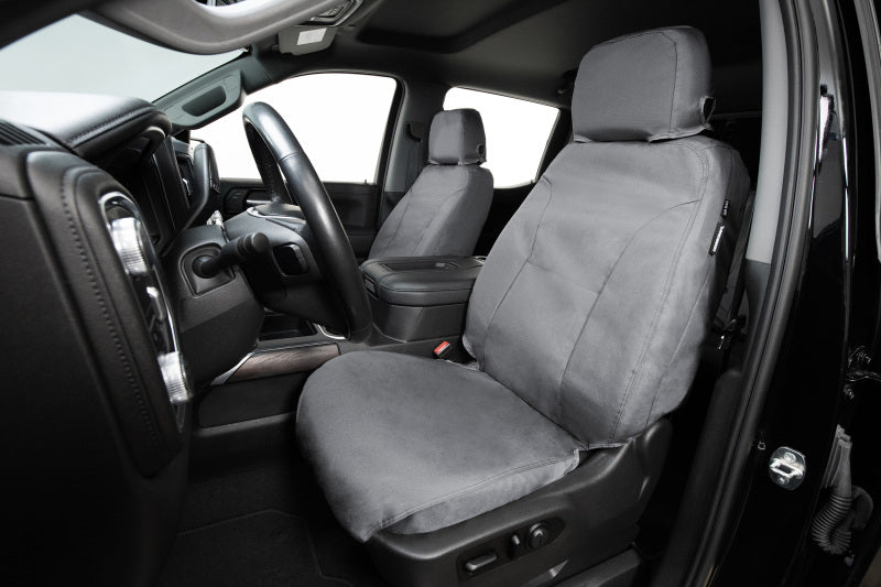 Covercraft 08-14 Ford E Waterproof Polyester SeatSaver Custom Second Row Seat Covers - Grey