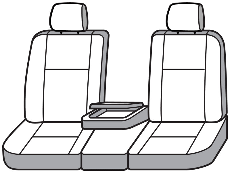 Covercraft 19-24 Dodge Ram Endura PrecisionFit Custom Front Row Seat Covers - Charcoal/Charcoal