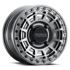 Method MR415 Beadlock 15x10 / 6+4/25mm Offset / 5x4.5 / 76 CB Graphite Wheel - Gloss Graphite Ring