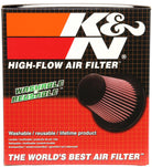 K&N Filter Universal Air Filter Carbon Fiber Top With 6in Flange x 7.5in Base x 6in H