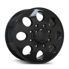ION Type 167 20x8.25 / 8x165.1 BP / High Offset / 9.15in BS / 121.3mm Hub Gloss Black Wheel